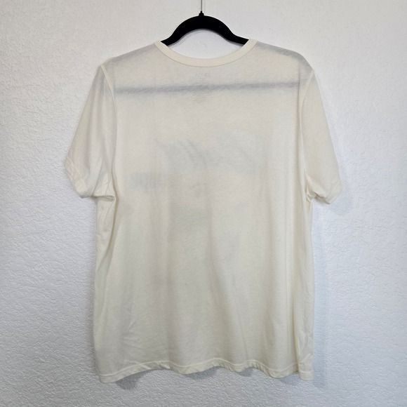 Zoe + Liv Ballet Troupe Graphic T Shirt Cream New York City Dancer Tee - Picture 3 of 5